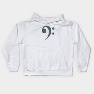 Bass clef Aesthetic Kids Hoodie